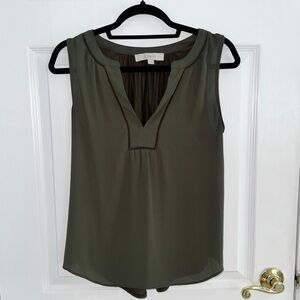 LOFT Olive Green Shirt